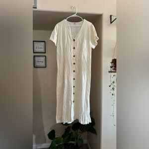 Old navy cream dress